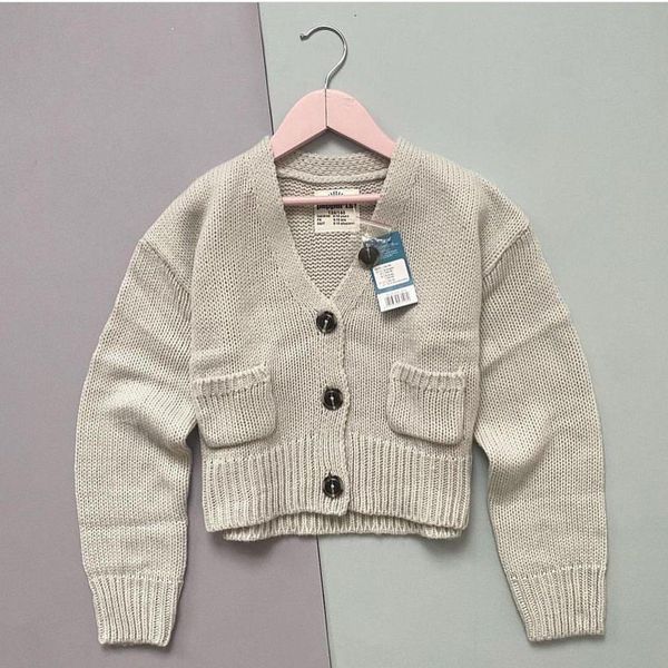 Кофта Pepperts кардиган для дівчинки на ґудзиках 134-140 см (8-10 років) сірий 88701675 фото