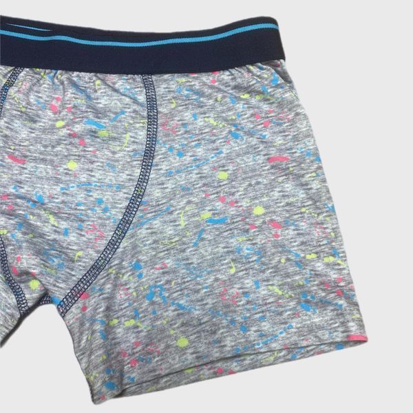 Плавки Primark пляжні для плавання дитячі на хлопчика принт 116 см (5-6 років) сірі 128055301 фото