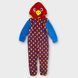 Комбінезон кігурумі Onesie теплий плюшевий дитячий на хлопчика Птах 122-128 см (6-8 років) синій, червоний 115309478 фото 1