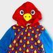 Комбінезон кігурумі Onesie теплий плюшевий дитячий на хлопчика Птах 122-128 см (6-8 років) синій, червоний 115309478 фото 2