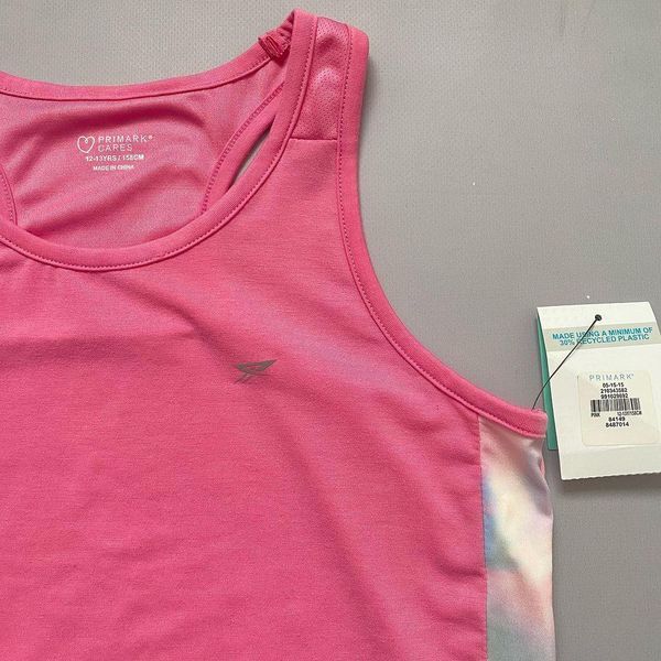 Майка Primark дитяча спортивна 152 см (11-12 років) рожева 82444114 фото