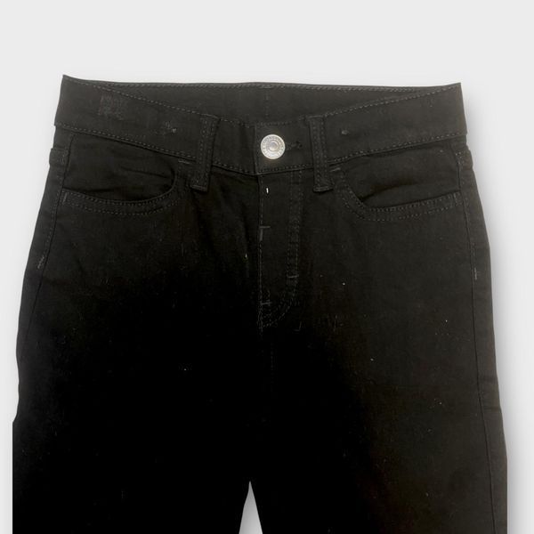 Джинси H&M дитячі 122-128 см (7-8 років) чорні 114904232 фото