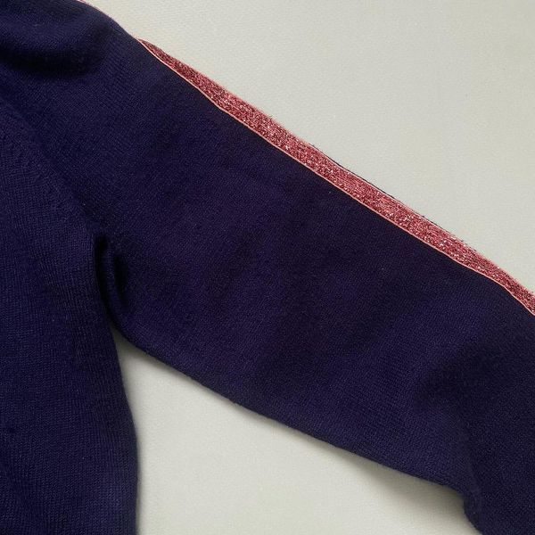 Кофта Primark в'язана дитяча на дівчинку з капюшоном 134 см (8-9 років) синя 91570342 фото