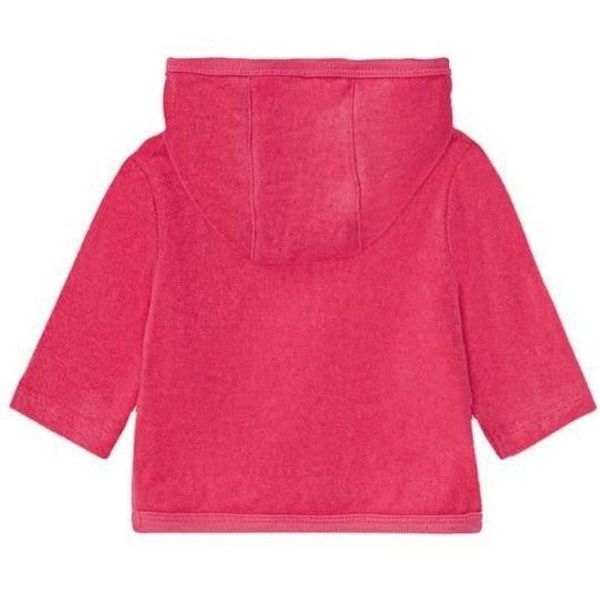 Кофта Lupilu махрова з капюшоном дитяча на дівчинку 86-92 см (1-2 роки) рожева 96632913 фото