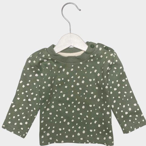Кофта реглан Primark лонгслів бавовняний дитячий 68 см (3-6 міс) зелений 130952814 фото