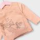 Костюм Primark комплект кофта на кнопках з малюнком Бембі та стьобані шорти дитячий на дівчинку 80 см (9-12 міс) рожевий 110626662 фото 2
