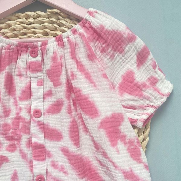 Футболка Primark набір 2 шт. + блуза дитяча на дівчинку 62 см (0-3 міс) біла, жовта 110752817 фото