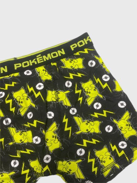 Труси Primark модель боксери підліткові на хлопчика Покемон Pokemon 164 cм (13-14 років) чорні, жовті 124404658 фото