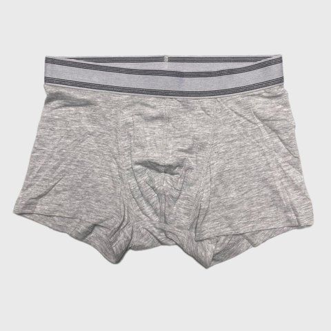 Труси Primark чоловічі модель боксери / шорти однотонні XS сірі 127749562 фото