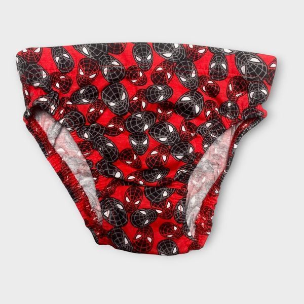 Труси Primark модель сліпи набір 3 шт. дитячі для хлопчика Spider Man Спайдер Мен Людина Павук 92 см (1,5-2 роки) сірий, червоний 124022064 фото