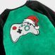 Кофта Primark тепла плюшева дитяча на хлопчика аплікація Gamer Геймер 128 см (7-8 років) зелена 118848438 фото 3