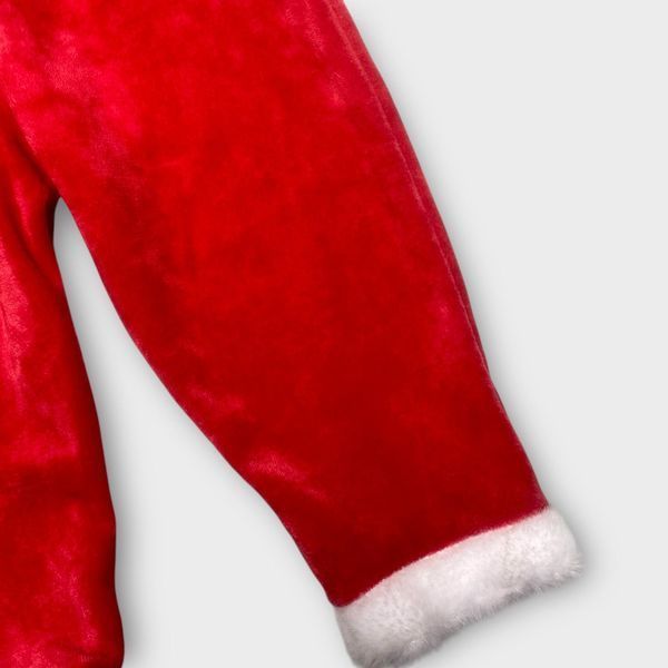 Штани Primark велюрові Санта дитячі різдвяні / новорічні 80 см (9-12 років) червоні 119043640 фото