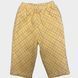 Костюм Dom Mabarrico комплект дитячий на хлопчика трійка кофта бавовняна, штани байка + слинявчик 68 см (6 міс) білий, жовтий 129233454 фото 3